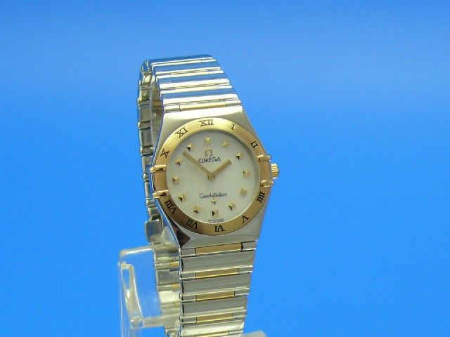 Omega Constellation myChoice Damen Stahl/Gold