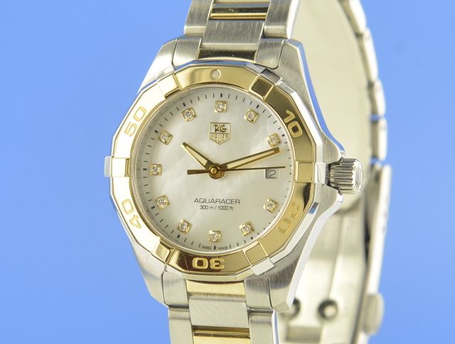 TAG Heuer Aquaracer Lady Mother of Perl Diamanten