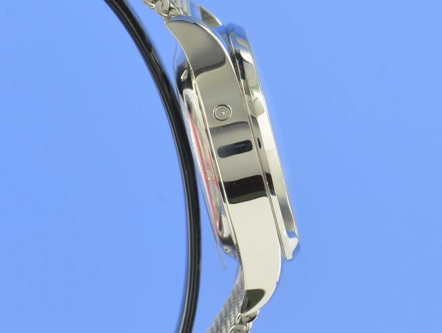 Union Glashtte Noramis Chronograph schwarz Milanaiseband