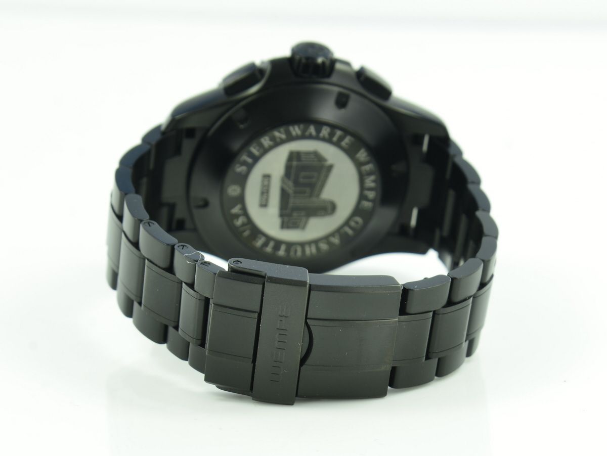 Wempe Zeitmeister Sport Taucher Chronograph DLC Chronometer WM690004