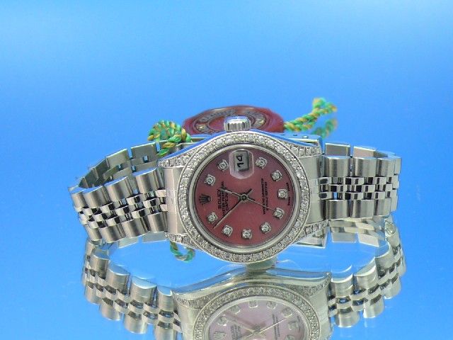 Rolex Lady-Datejust Brilliantziffernblatt & L�nette NICHT ROLEX
