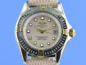 Breitling Callistino Stahl/Gold Lady