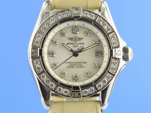 Breitling Callistino diamond bezel