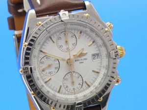 Breitling Chronomat Chronograph Stahl/Gold