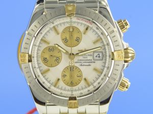 Breitling Chronomat Evolution Mother of Perl Stahl/Gold