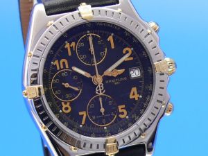 Breitling Chronomat Vitesse Stahl/Gold Chronograph