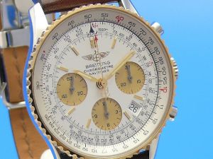 Breitling Navitimer Stahl/Gold Automatik