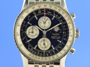 Breitling Navitimer Olympus Kalender mit Mondphase