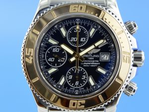 Breitling Superocean Chronograph II Stahl/18 kt Rosgold