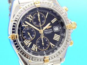 Breitling Windrider Crosswind Stahl/Gold