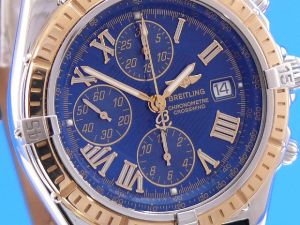 Breitling Windrider Crosswind Stahl/Gold