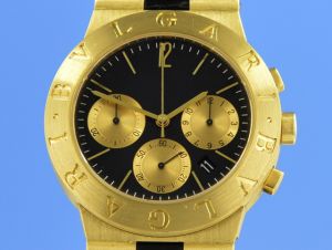 Bulgari Diagono Chronograph 18K Gold