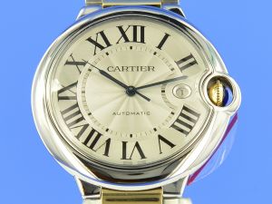 Cartier Ballon Bleu de Cartier 42 mm Gelbgold-Stahl 3001