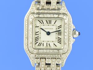 Cartier Panthere Lady sekund�rer Diamantbesatz