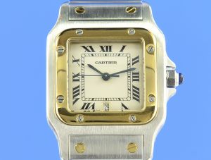 Cartier Santos Galb�e Medium 1566