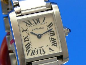 Cartier Tank Francaise Damenuhr