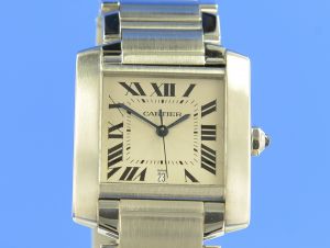 Cartier Tank Fran�aise GM Automatik 2302