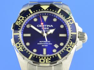Certina DS Action Diver SEA TURTLE Special Edition Blau C032.407.11.051