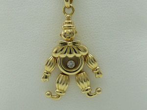 Chopard Anhnger Harlekin Happy Diamond +Kette (750)GG 1 Brillan