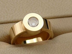 Chopard Happy Diamonds Ring 18K GG gr.53 UVP.1.680 