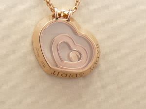 Chopard Happy Spirit Anhnger+Kette 18K RG UVP.2.870 