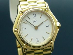EBEl Classic Wave 18K Damenuhr
