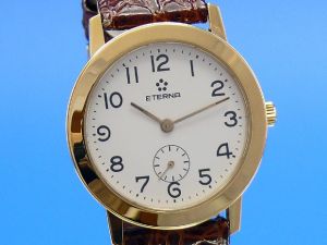 Eterna Herren/Damen Uhr 18K Gold