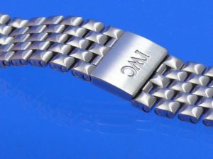 IWC Edelstahlband, 19 mm, Pyramidenband fr Ref. 3253