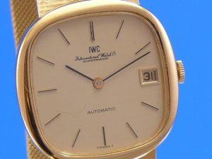 IWC Herren 70er Jahre Automatik Uhr 18K7/50 Gelbgold