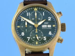 IWC Pilot Spitfire Chronograph Bronze