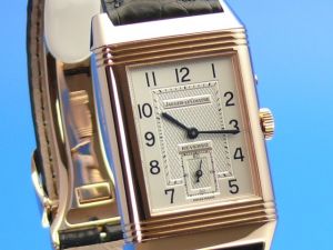 Jaeger Le Coultre Reverso Duoface 18K/Rotgold
