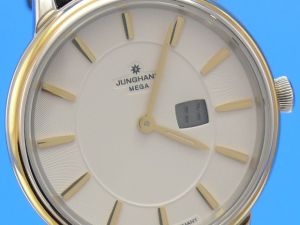 Junghans Diplomat Damen Funkuhr bicolor UVP 449