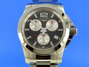 Longines Conquest 1/100th Roland Garros Chronograph L3.700.4.79.6
