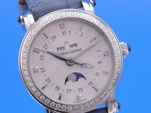 Maurice Lacroix Masterpiece Phase de Lune Diamond Damenuhr