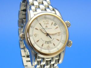 Maurice Lacroix Masterpiece Rveil Globe Stahl/Gold