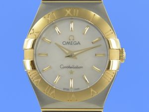 Omega Constellation 27mm Quarz Mother of Pearl