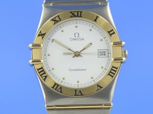 Omega Constellation 35 mm Stahl/Gold