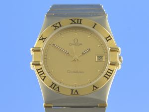 Omega Constellation Stahl/Gold 34 mm