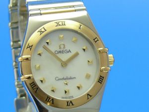 Omega Constellation myChoice Damen Stahl/Gold