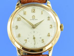 Omega Handaufzug Herren 750 / 18kt. Gold cal. 266