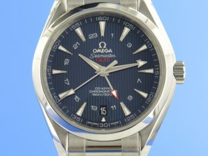 Omega Seamaster Aqua Terra 150M Co‑Axial GMT 43 mm