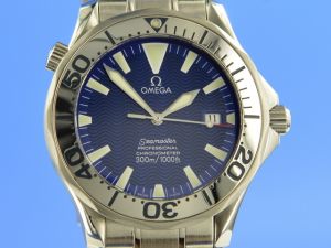 Omega Seamaster Diver 300M Blue Dial Automatik