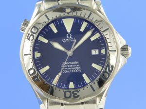 Omega Seamaster Diver 300M Blue Dial Automatik