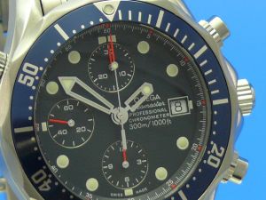 Omega Seamaster Diver 300M Chronograph ungetr.