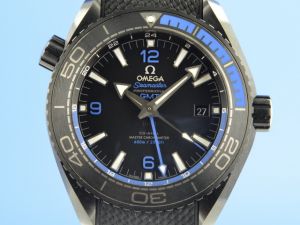 Omega Seamaster Planet Ocean Deep Black Co-Axial GMT