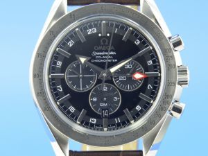 Omega Speedmaster Broad Arrow GMT 44.25 mm
