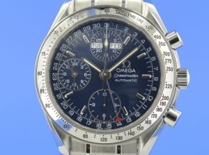 Omega Speedmaster Day-Date Blue