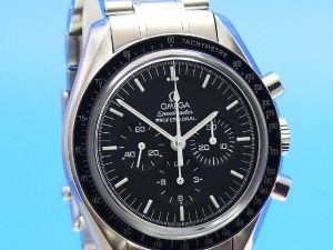Omega Speedmaster Moonwatch Saphirglas/Glasboden