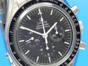 Omega Speedmaster Moonwatch Saphirglas/Glasboden