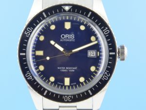 Oris Diver Sixty-Five Taucheruhr blau